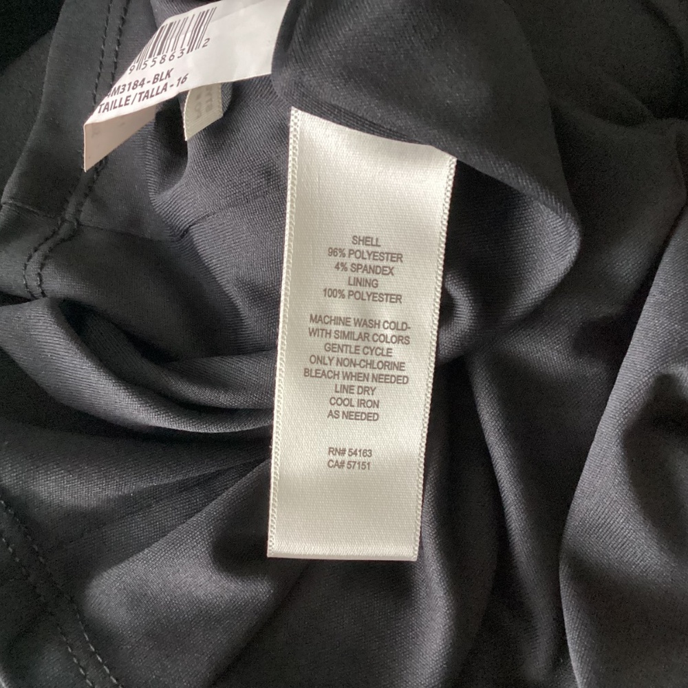 Eliza J Long Sleeve Pocketed Sheath Dress, size 16 - Picture 15 of 15